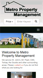 Mobile Screenshot of metropropertymanagement.ca